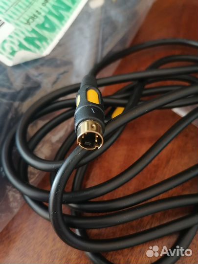 Видеокабель svhs-svhs luxmann 2М