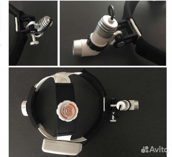 Налобный осветитель с 2 аккумуляторами