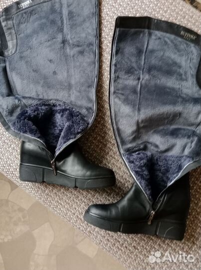 Ботфорты женские зимние 41 размер на платформе