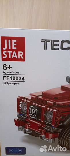 Лего конструктор джип на радиоуправлении