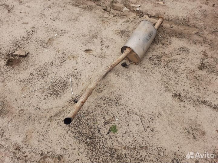 Глушитель задняя часть PS3 mitsubishi Pajero Sport (2015-н.в.)