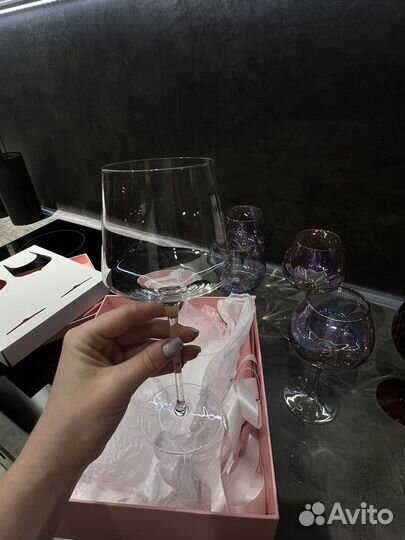Подарочный набор бокалов в коробке