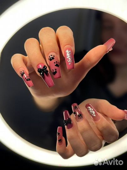 Маникюр педикюр женский мужской