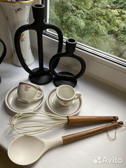 Кухонный набор предметы Zara home подсвечники hm