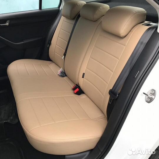 Автомобильные чехлы на Skoda Rapid (2014+)