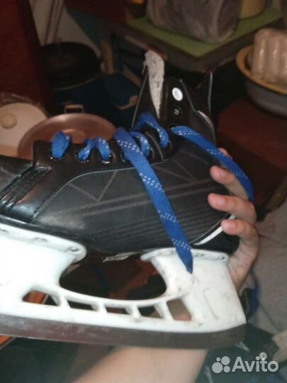 Хоккейные коньки bauer 39 размера