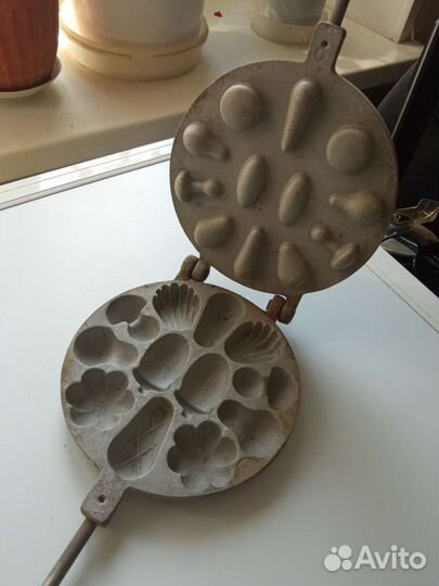 Вафельница орешница грибочница СССР