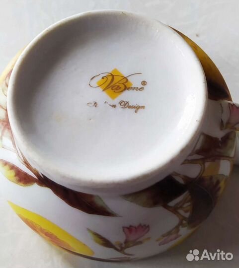 Чайная пара фарфор