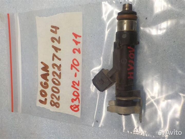 Форсунка инжекторная электрическая Renault Logan