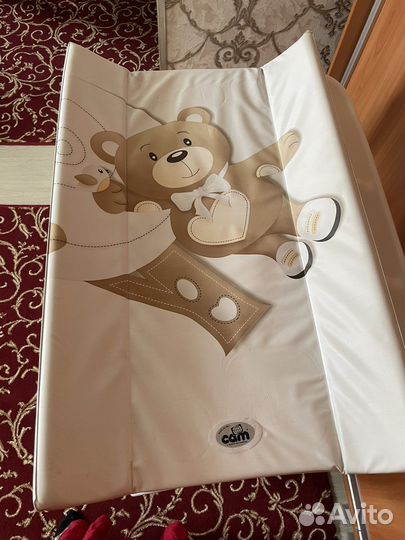 Пеленальная доска с ваной