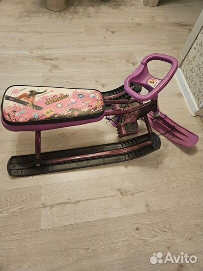 Детский снегокат бу