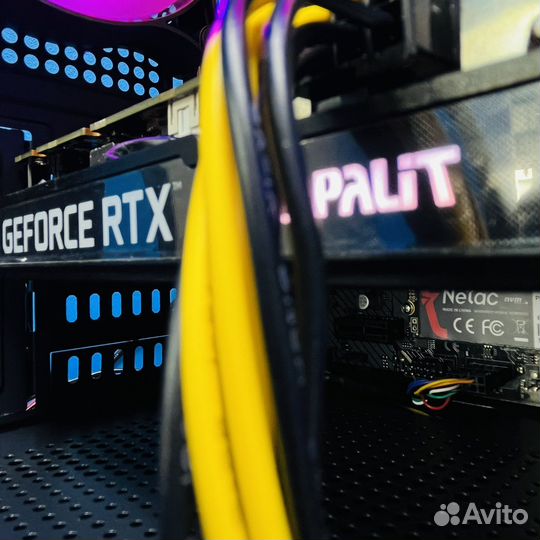 Игровой компьютер Core i3 13100F 16Gb RTX 3060 12G