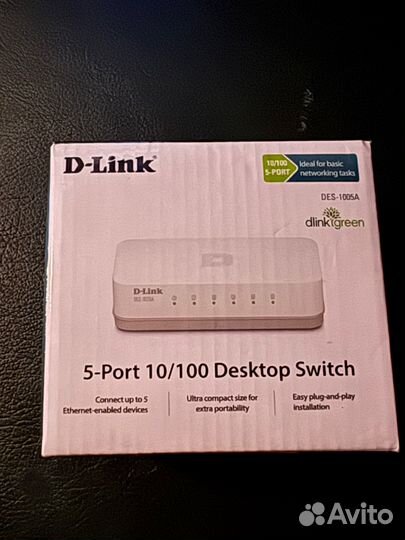 5-port 10/100 deskstop switch