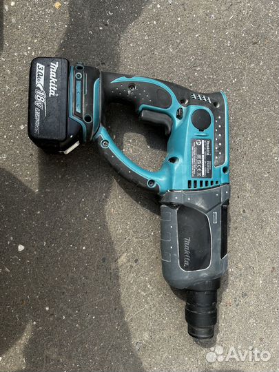 Аккумуляторный перфоратор makita dhr202rf