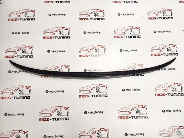 Спойлер BMW 5 series g30 M5 Style Карбон