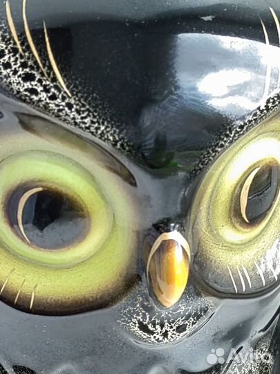 Керамическая копилка сова