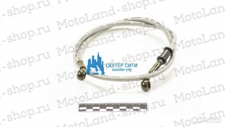 Шланг тормозной универсальный армированный (с фити