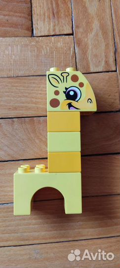 Lego Friends, дупло жираф, вертолёт,Sluban серфвэн