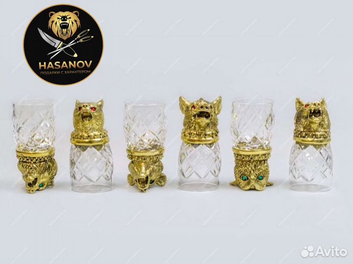 Набор рюмок перевертышей