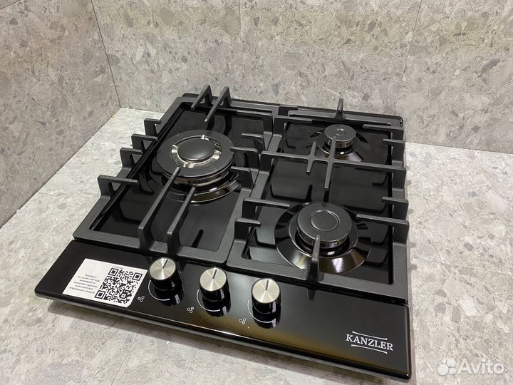 Варочная поверхность Kanzler KM 514 черная эмаль