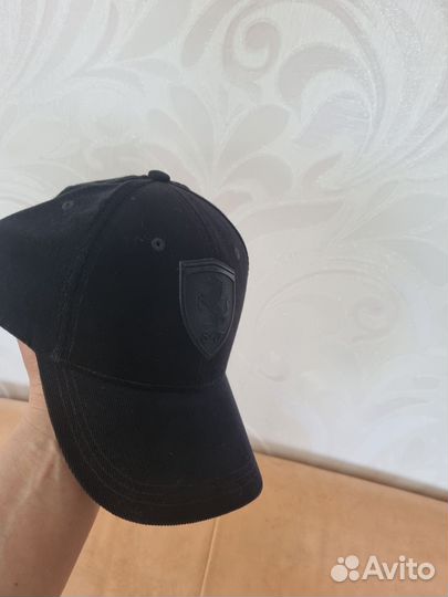 Бейсболка puma ferrari black, оригинал