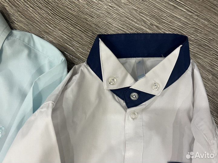 Школьные рубашки пакет 128