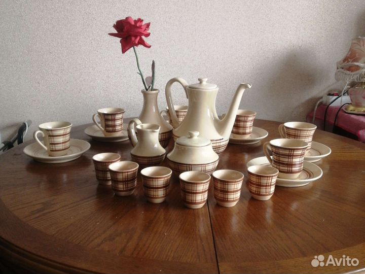 Сервиз кофейный времен СССР