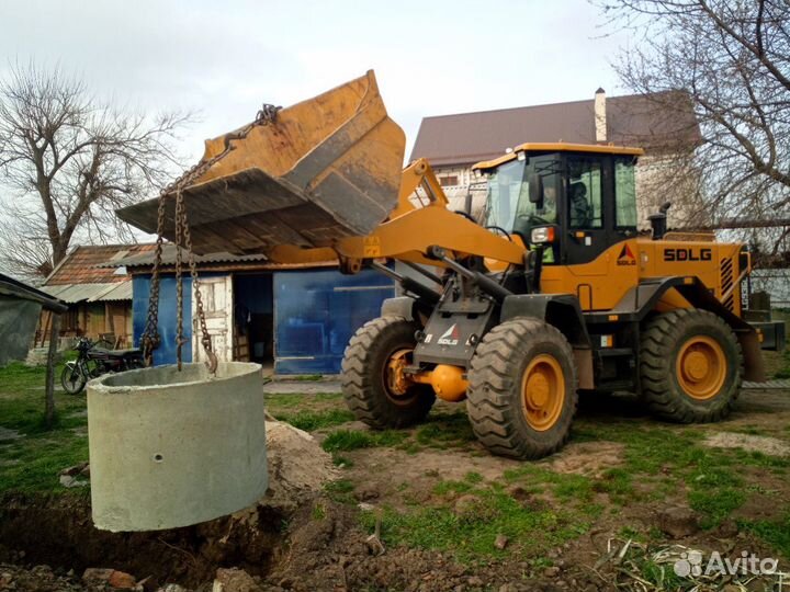Погрузчик, камаз самосвал в ст Ленинградской