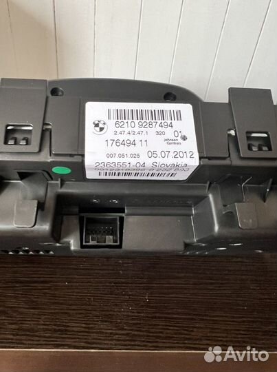 Оригинальная приборная панель BMW f30