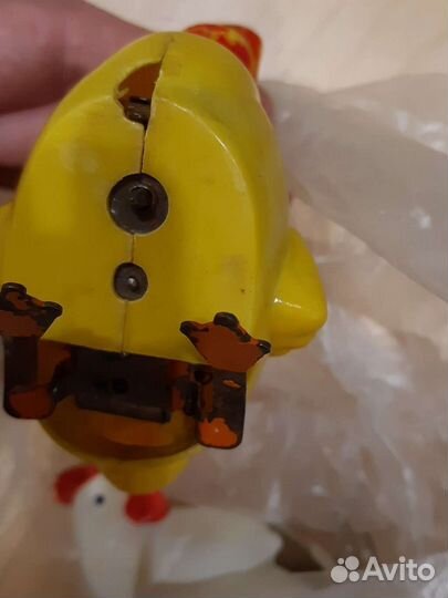 Заводная игрушка ссср, утенок заводной