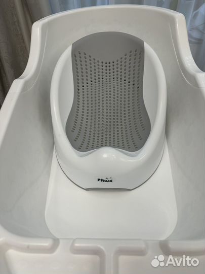 Детская ванночка для купания с подставкой