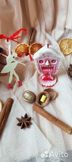 Свечной набор Щелкунчик