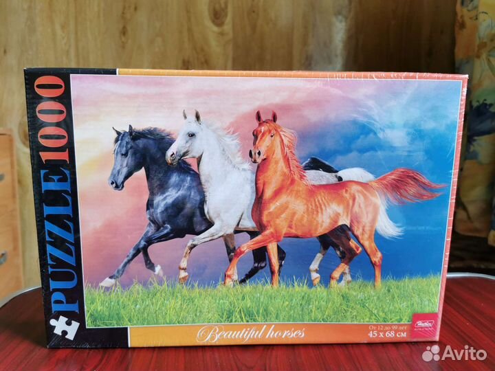 Пазлы на 1000 шт. Новые
