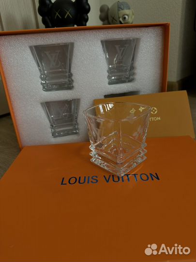 Стаканы бокалы для виски Louis Vuitton