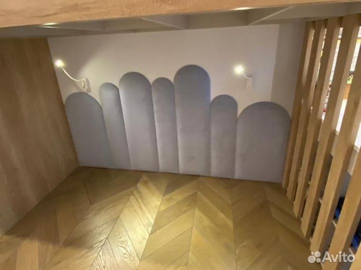 Мягкие стеновые панели в детской