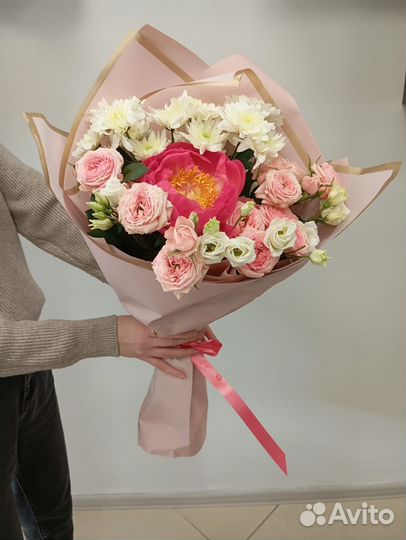 Живые цветы букеты