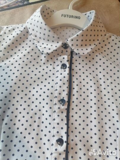 Блузка для девочки в школу 140