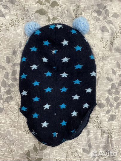 Шапка шлем для мальчика