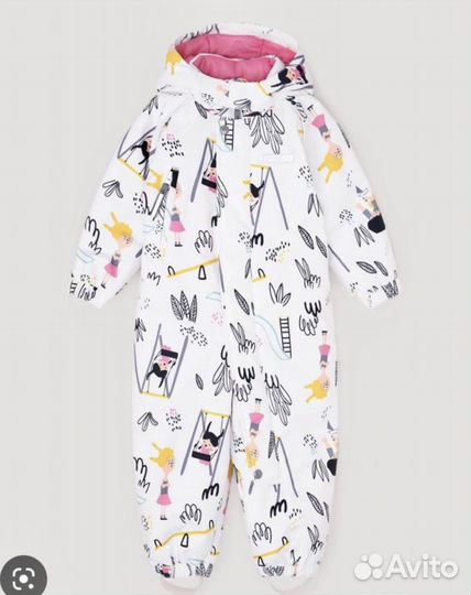 Комбинезон димесезонный 74-80 для девочки