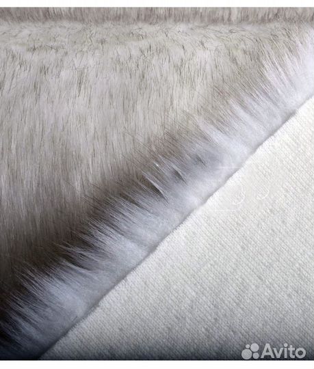 Искусственный мех песец в рулоне