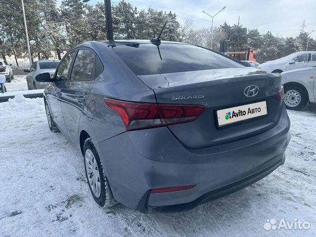 Hyundai Solaris 1.4 MT, 2018, 189 204 км объявление продам