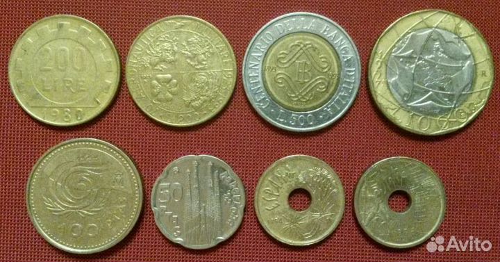 Монеты стран Западной Европы