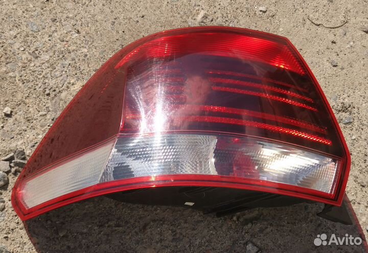 Фонарь задний левый VW Polo sedan рестайл
