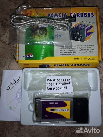 Pcmcia (PC Card) - ieee 1394 (cardbus )
