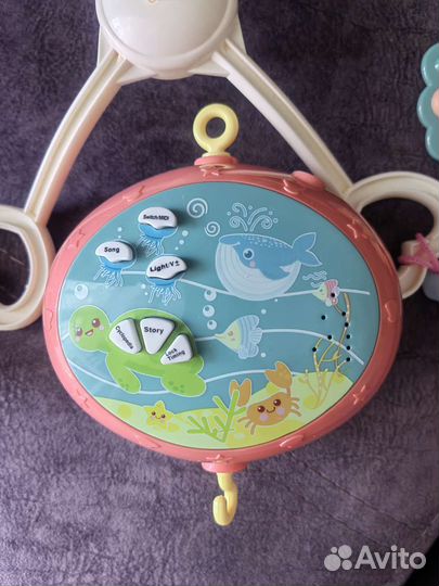 Музыкальный мобиль на кроватку