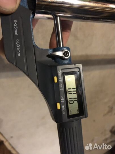 Труба хромированная 25 мм