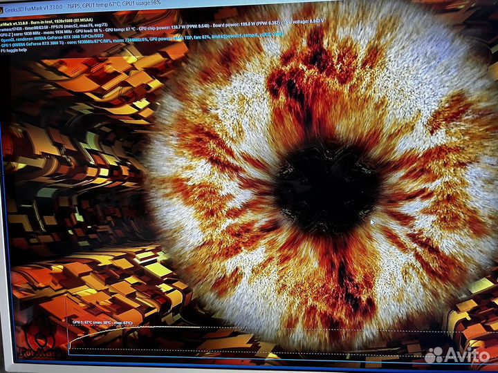 RTX 3060 Ti 8Gb Asus Gaming Megalodon