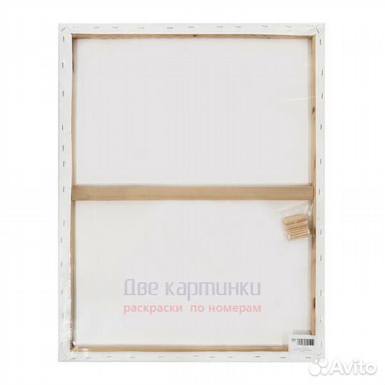 Холст Две картинки на подрамнике 60X70