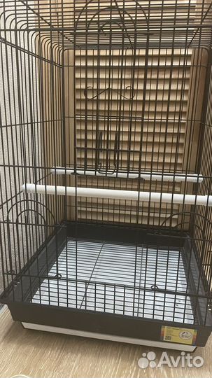 Новая клетка для попугая