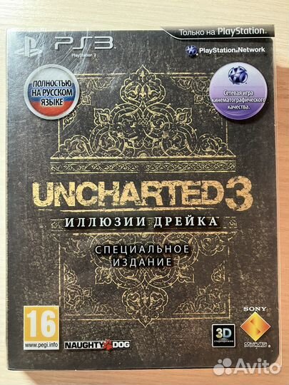 Игра uncharted 3 специальное издание ps3